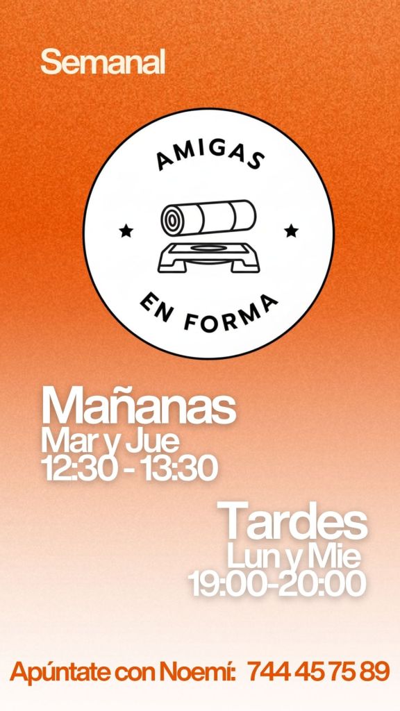 ¡Haz deporte con&nbsp;nosotras!